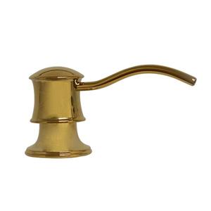 Whitehaus Collection Contemporary Brass Soap/Lotion Dispenser - Polished Brass