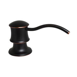 Whitehaus Collection Contemporary Brass Soap/Lotion Dispenser - Oil Rubbed Bronze