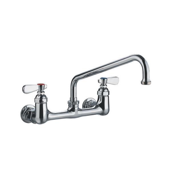 Whitehaus Collection Heavy Duty Wall Mount Faucet - Chrome