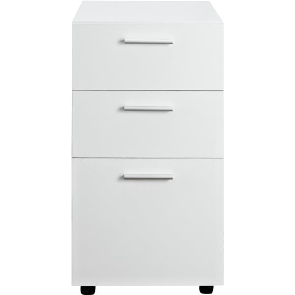 Ameriwood Industries Ameriwood Home Princeton Mobile File Cabinet 3 Drawers White 9531196 Rona