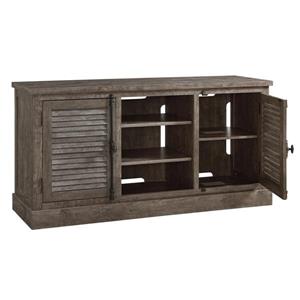 Meuble télé Sienna Park pour téléviseur jusqu'à 65", gris