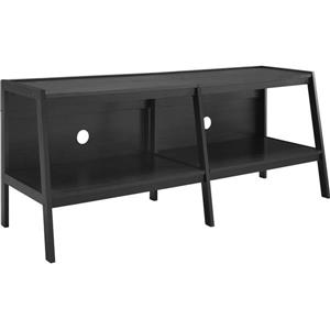 Ameriwood Home Lawrence TV Stand for TVs up to 60" - Open Storage - Black