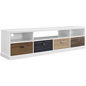 Ameriwood Home Mercer TV Cabinet - Multicolored Fronts - TVs up to 65"
