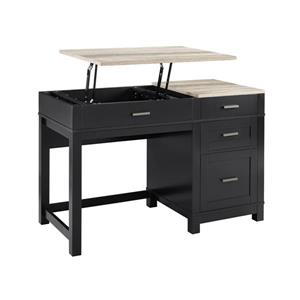 Ameriwood Home Carver Lift Top Desk - Black