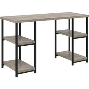 Ameriwood Home Elmwood Double Pedestal Desk - Gray