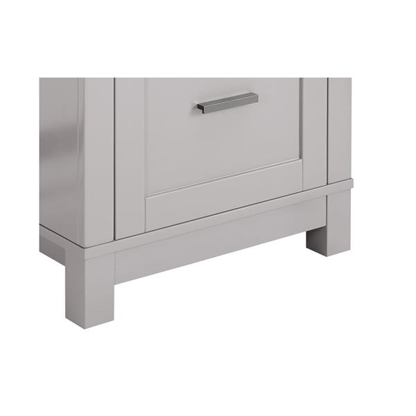 Ameriwood Home Carver Lift Top Desk - Gray