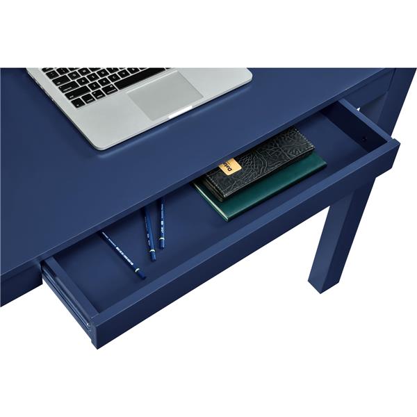 blue parsons desk