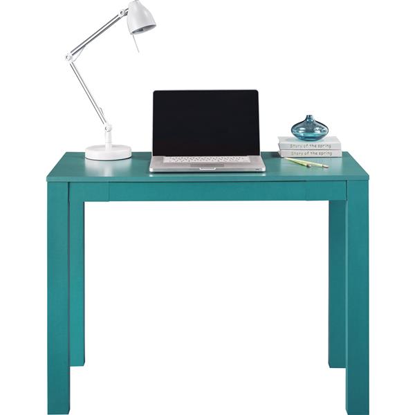 Ameriwood Home Parsons Desk with Drawer - Teal