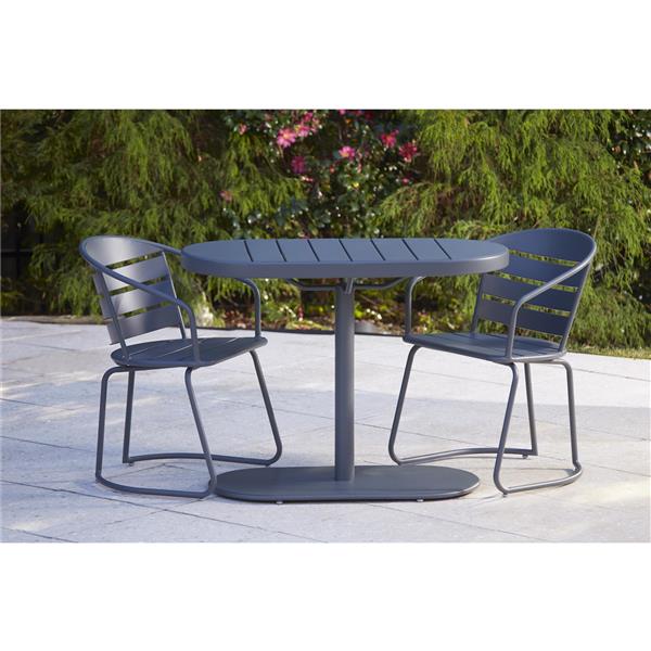 steel bistro chairs