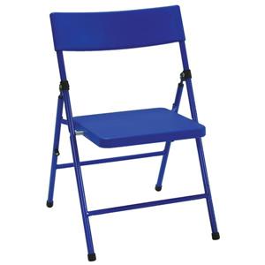 Cosco Kids Folding Chair - Blue Plastic - Set of 4
