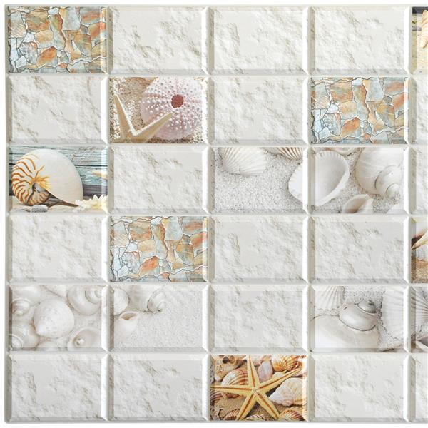 Dundee Deco PVC Wall Panel - Shells Starfish Mosaic