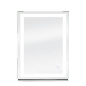 Miroir rectangulaire avec éclairage à DEL Edison, 24" x 32"