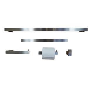 BOANN Sweden Bathroom Accessory Set - 5 PK - Brushed Nickel