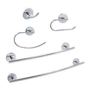 Dyconn Faucet Monterey Bathroom Accessory Set - 5 PK - Polished Chrome