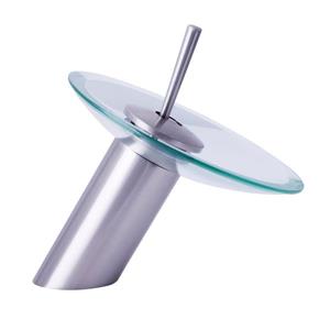 Dyconn Faucet Burney Waterfall Bathroom Faucet - 6" - Brushed Nickel
