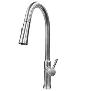 BOANN Esther Kitchen Faucet - 18.9-in - Stainless Steel