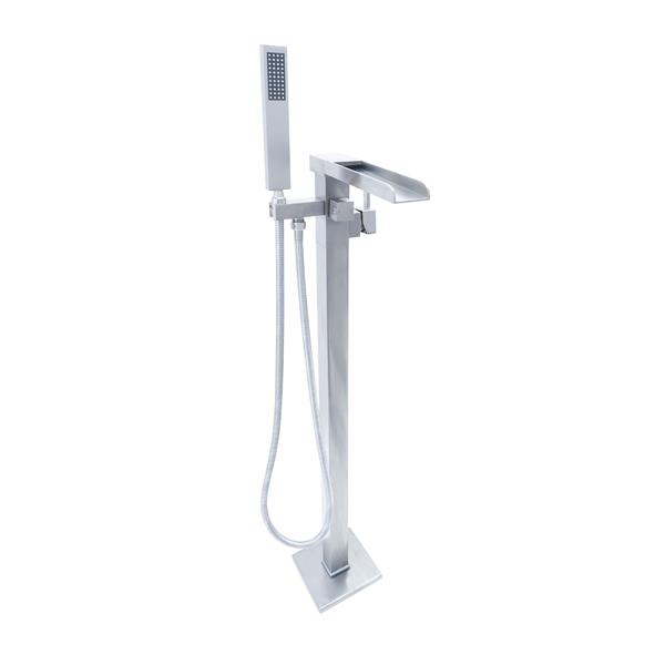 Dyconn Faucet Victoria Freestanding Tub Faucet Brushed Nickel