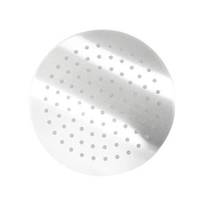 BOANN Stainless Round Rain Shower Head - 8" - Brushed Nickel