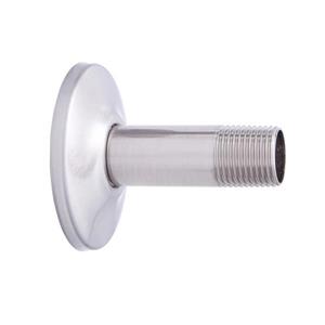 Bras de douche de plafond, 3 po, nickel brossé