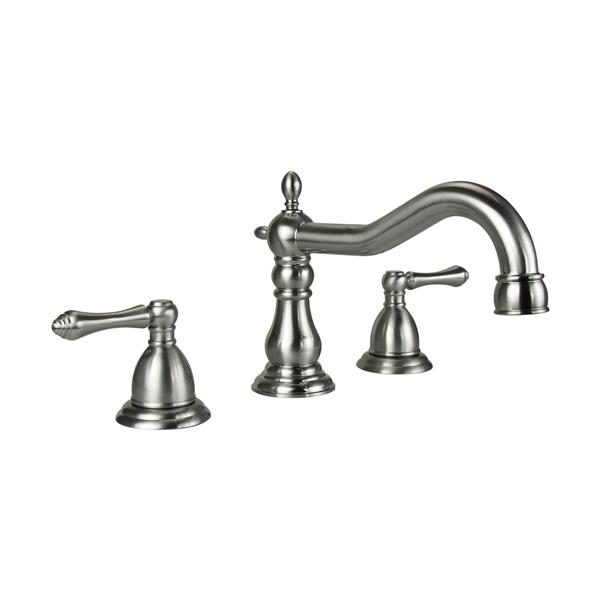 Dyconn Faucet Emory Widespread Bathroom Faucet - Brushed Nickel