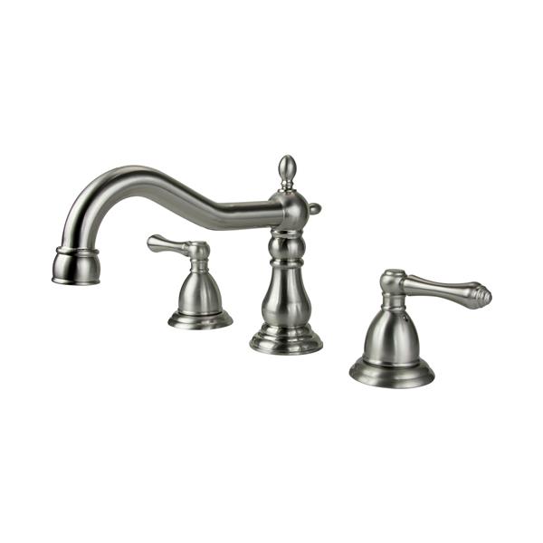 Dyconn Faucet Emory Widespread Bathroom Faucet - Brushed Nickel