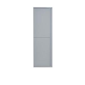 Lukx Modo David Linen Cabinet - Right Opening - 14-in - Grey