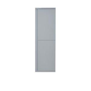 Lukx Modo David Linen Cabinet - Left Opening - 14-in - Grey
