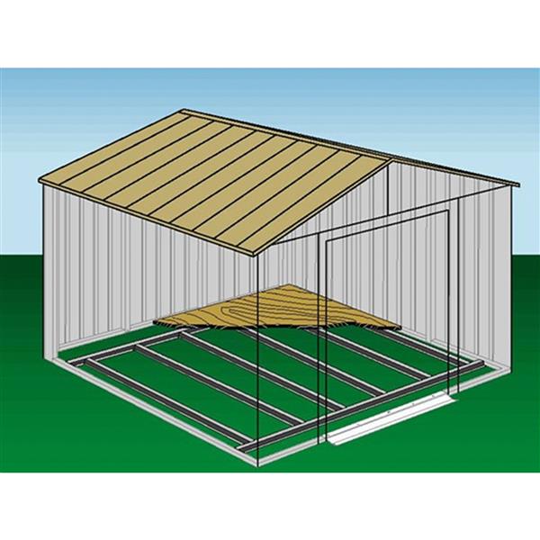 arrow shed floor frame kit for sizes 10' x 11' to 10' x 14