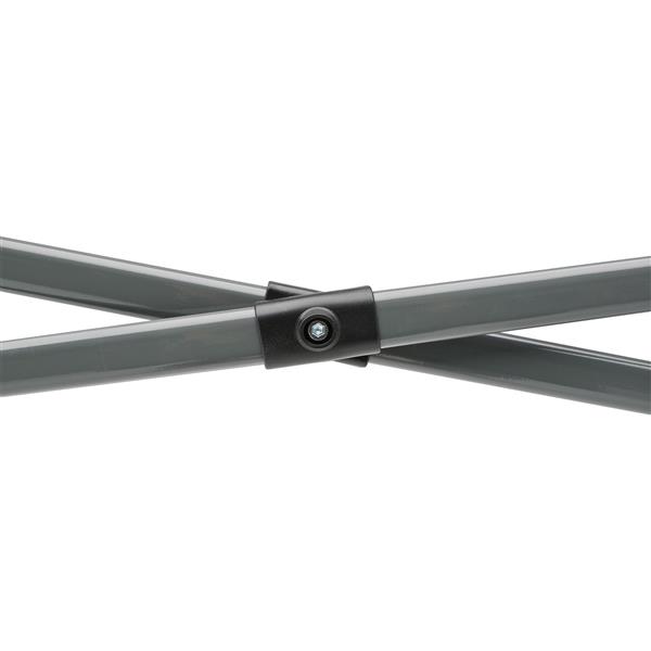 Quik Shade Solo Steel® Slant Leg Canopy - 9-ft x 9-ft - Black