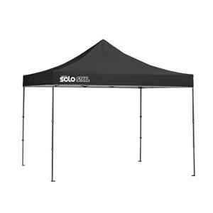 Quik Shade Solo Steel® Straight Leg Canopy - 10' x 10' - Black