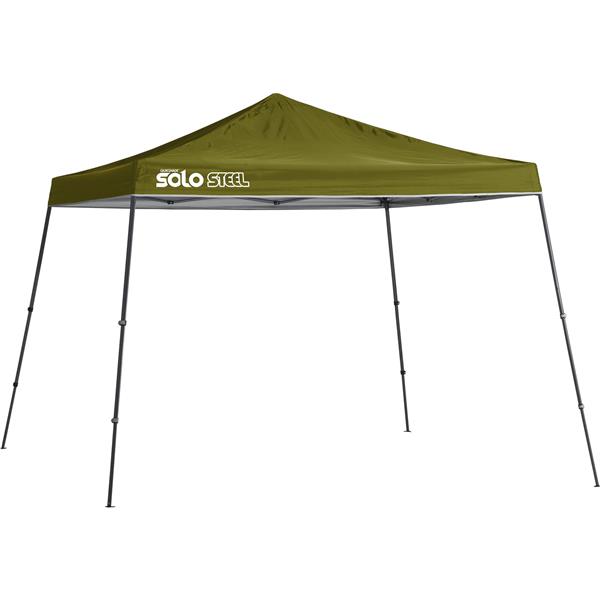 Quik Shade Solo Steel® Slant Leg Canopy - 11-ft x 11-ft - Olive