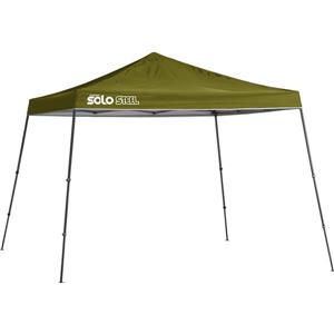 Quik Shade Solo Steel® Slant Leg Canopy - 11-ft x 11-ft - Olive