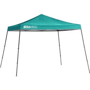 Quik Shade Solo Steel® Slant Leg Canopy - 11-ft x 11-ft - Turquoise