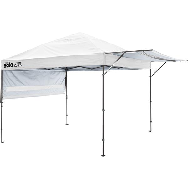 Quik Shade 10-ft x 17-ft White Solo Steel Straight Leg Canopy