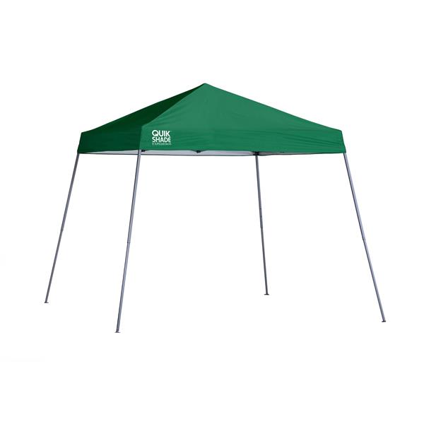 Quik Shade 10-ft x 10-ft Green Expedition Slant Leg Canopy