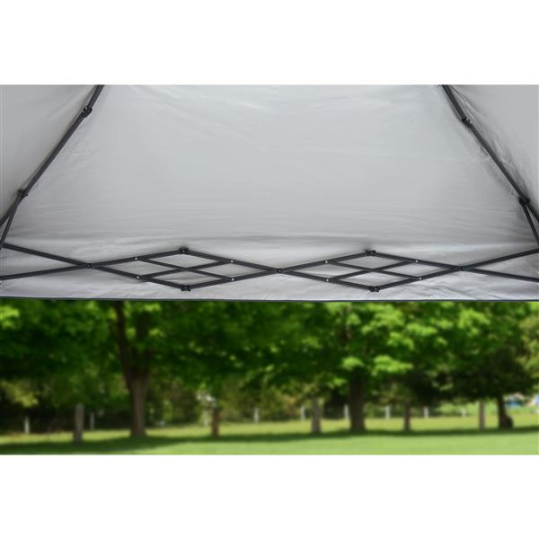 Quick Shade 10-ft x 10-ft Taupe Summit Straight Leg Canopy