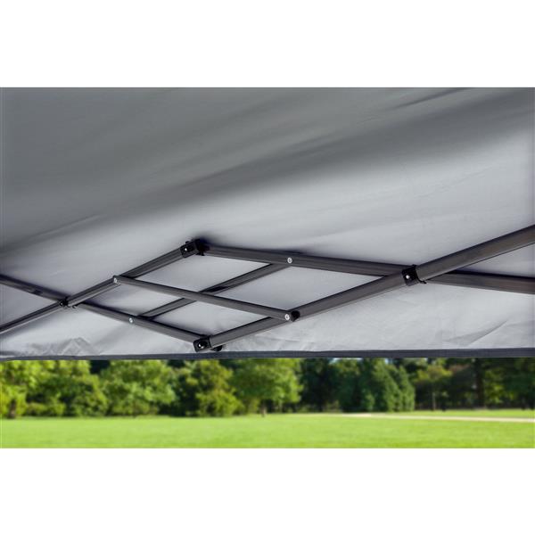 Quick Shade 10-ft x 17-ft Taupe Summit Straight Leg Canopy