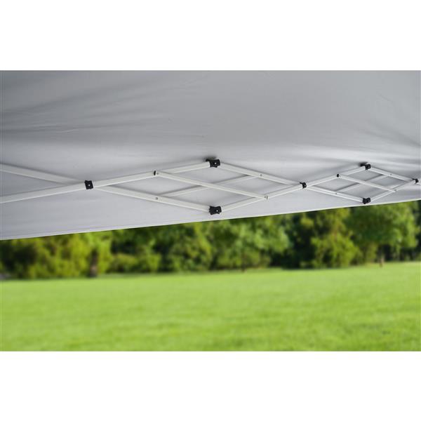 Quik Shade Commercial 10-ft x 10-ft White Pop-Up Canopy