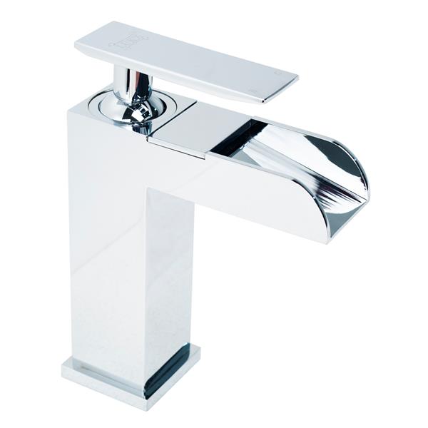 Lukx Splash John Single-Handle Bathroom Faucet - Chrome