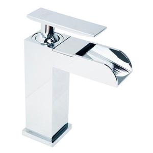 Lukx Splash John Single-Handle Bathroom Faucet - Chrome