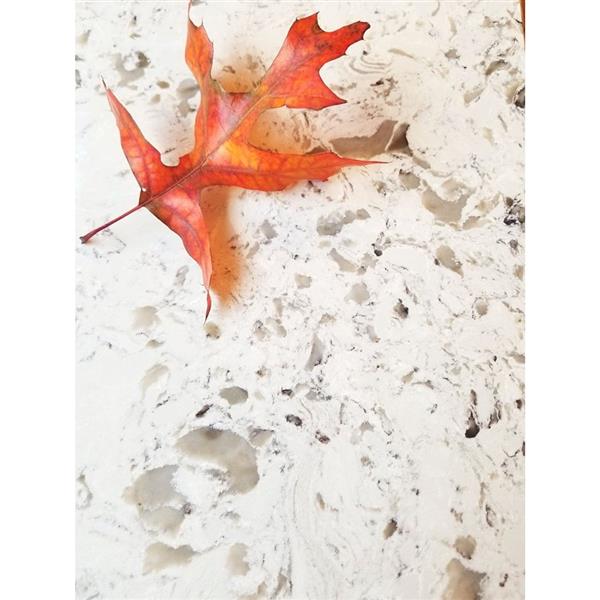 Lukx Bold Damian Vanity with Quartz Top - 42-in - Antique White