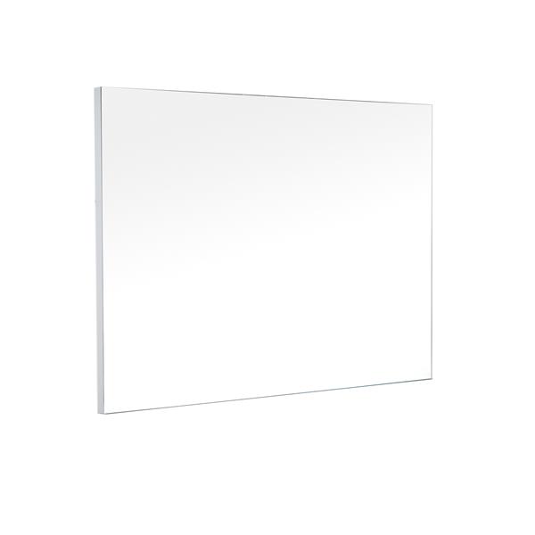 Lukx Modo David Bathroom Mirror with Shelf - 48-in - Grey