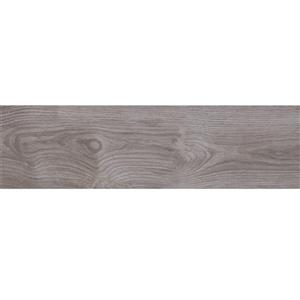 Mono Serra Group Porcelain Tile - 7-in x 24-in - Ash Grigio