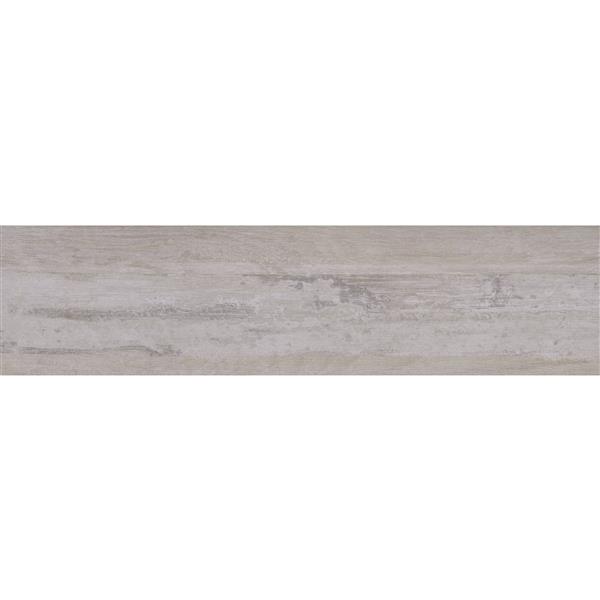 Mono Serra Porcelain Tile - 7-in x 24-in - Tundra Beige