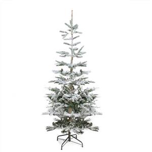 Northlight Noble Fir Artificial Christmas Tree - Integrated Snow - 7.5' - Unlit - Green