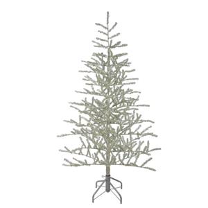 Northlight Tinsel Twig Artificial Christmas Tree - 5' - Unlit - Silver