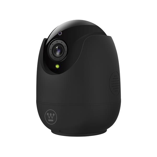 WESTINGHOUSE SECURITY Westinghouse 360 Indoor WiFi Pan and Tilt Security Camera Black