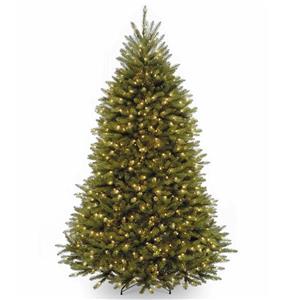 Dunhill® Fir Christmas Tree with Clear Lights - 7.5-ft - Green