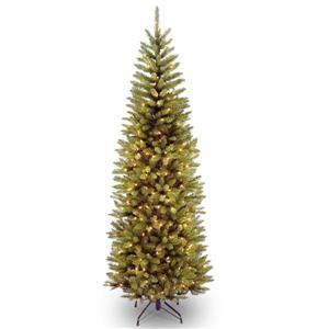 Sapin de Noël avec lumières claires Kingswood(MD), 7,5 pi, vert