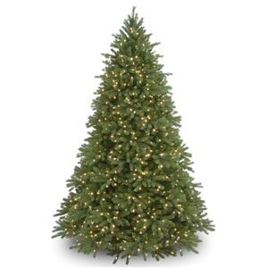 National Tree Co. Jersey Fraser Fir ChristmasTree with Clear Lights - 9-ft